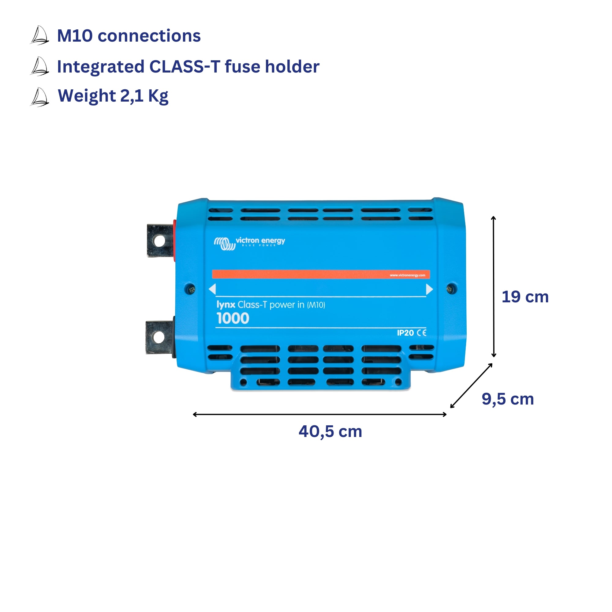 Bluewater Power Bundle • 24V@1200Ah / 230V@4000W • Premium