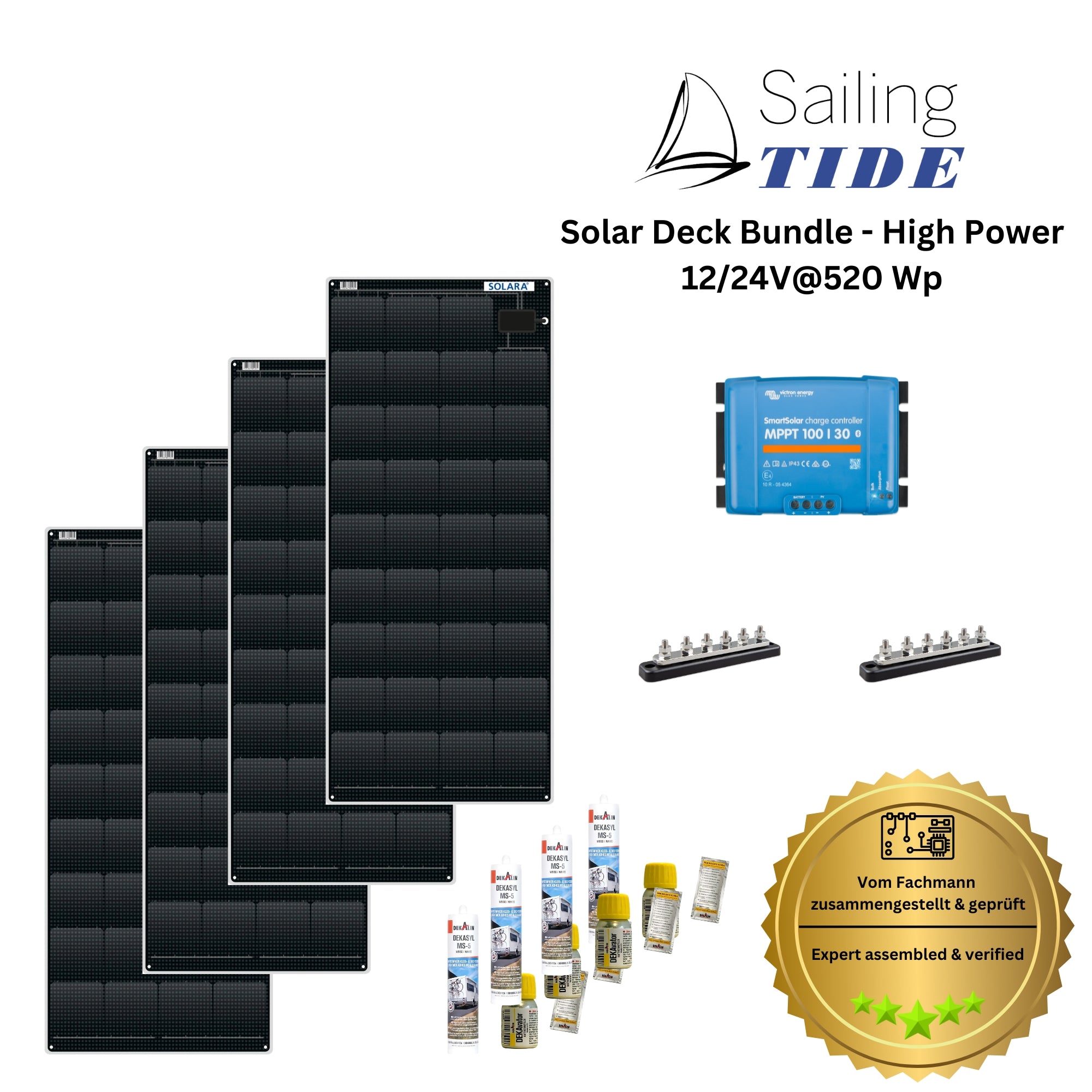 Solar Deck Bundle • 520W • High Power
