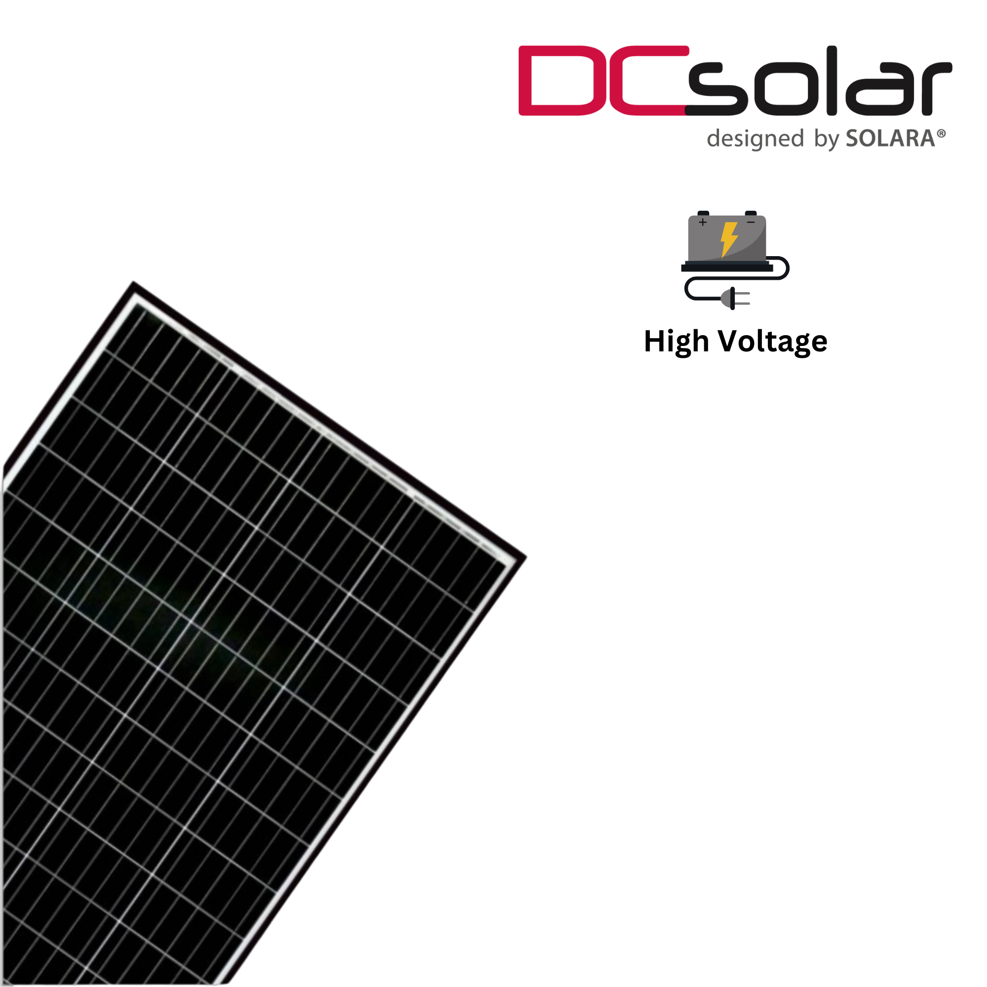 DCsolar - EcoLux HV - Serie / High Voltage - Rahmenmodule