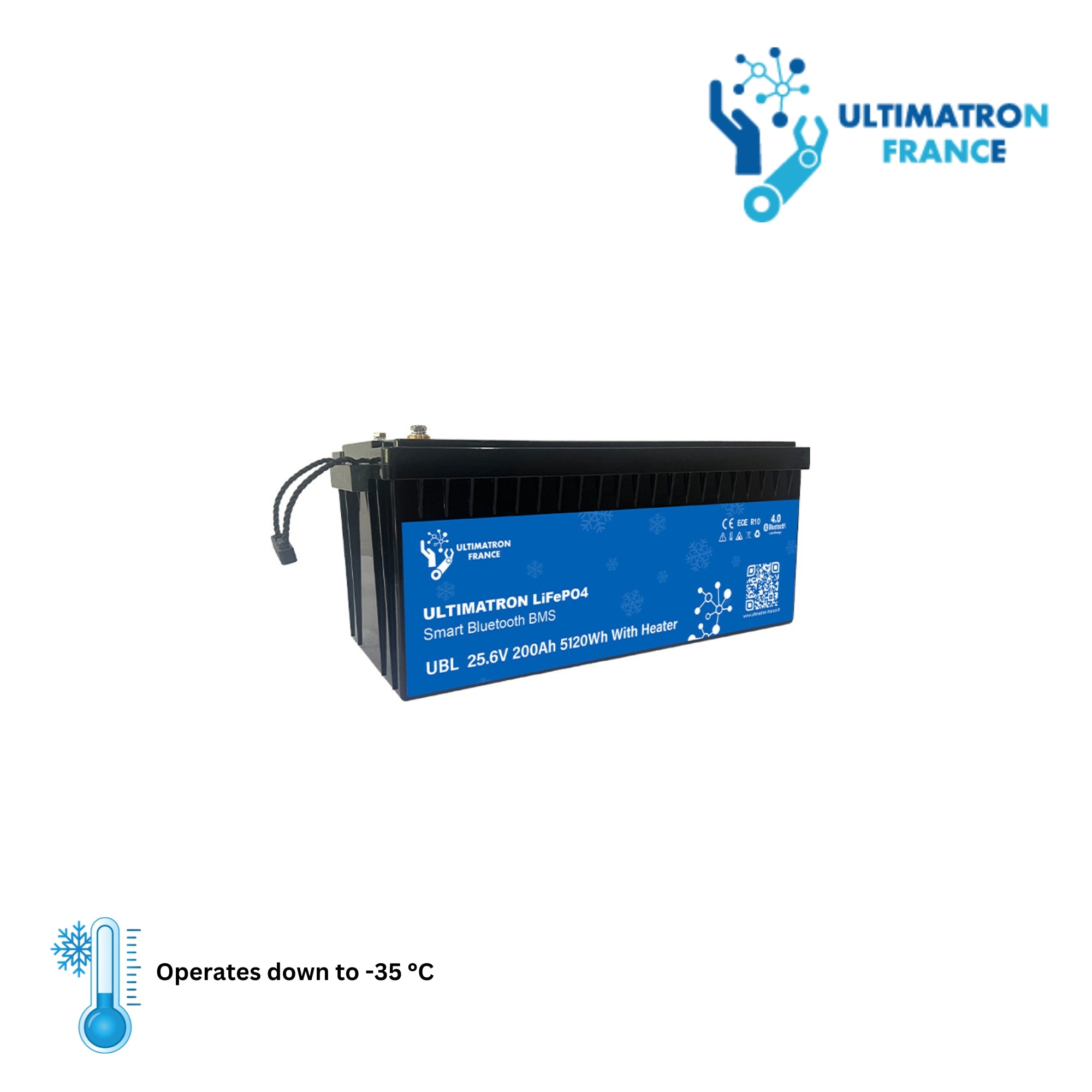 Ultimatron - Batterie LiFePO4 UBL-H | Expédition