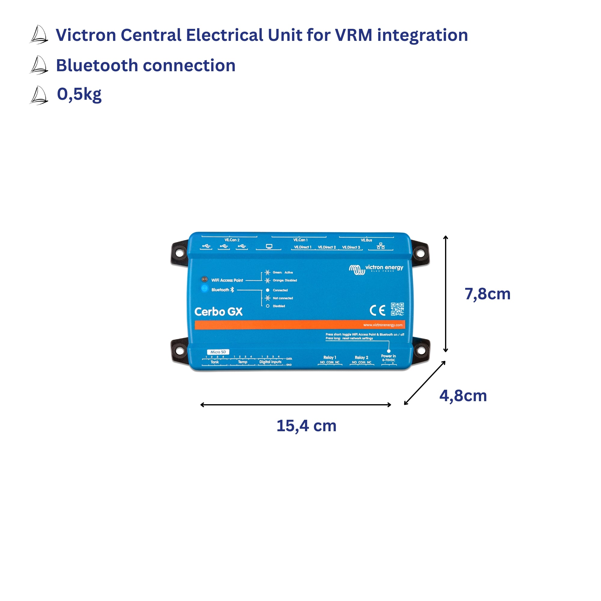 Bluewater Power Bundle • 24V@1200Ah / 230V@4000W • Premium