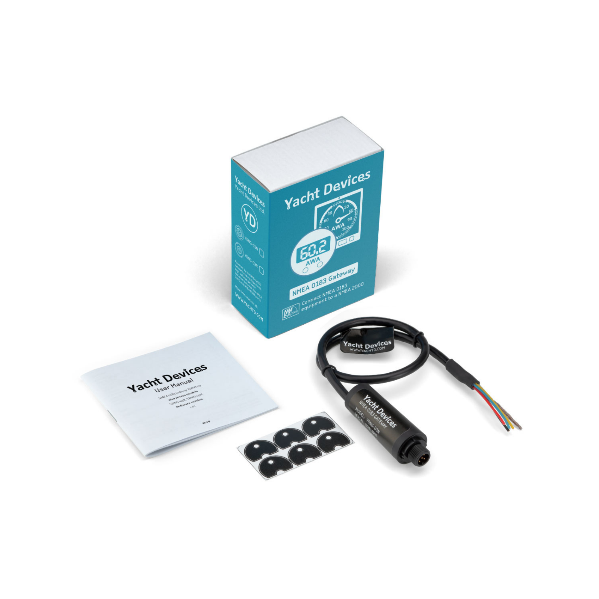 Yacht Devices - bidirektionaler Konverter NMEA0183 zu NMEA2000/SeaTalkNG