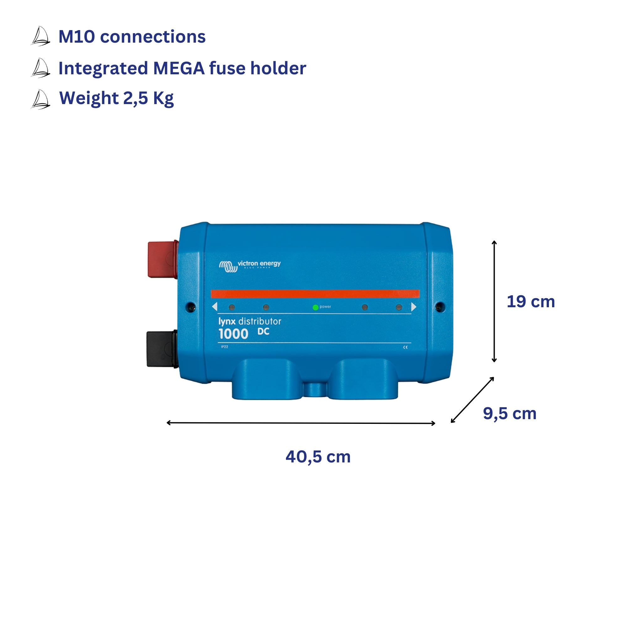 Bluewater Power Bundle • 24V@1200Ah / 230V@4000W • Premium